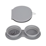 Comedero y Bebedero Doble Plegable 