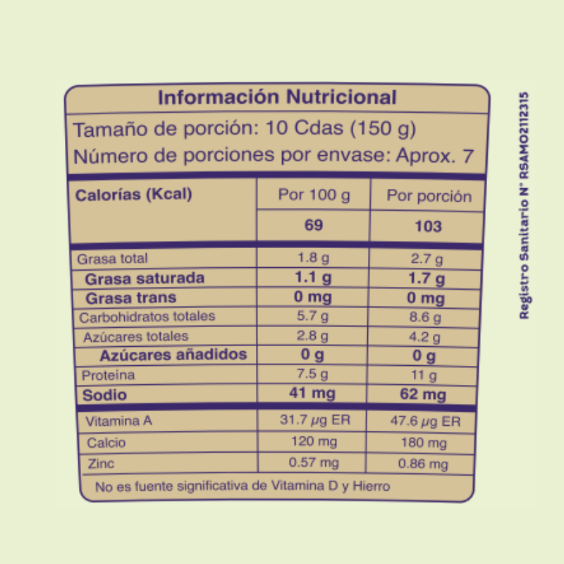 Yogurt Griego Vainilla x 1100 g
