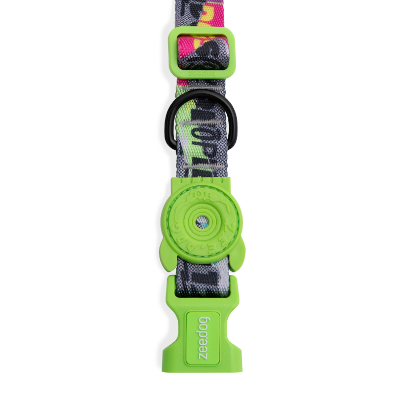 Zeedog Collar Lords Of Zee.Town Manifesto para Perros