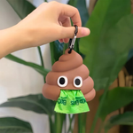 Emoji Dispensador Con 34 Bolsas para Perros