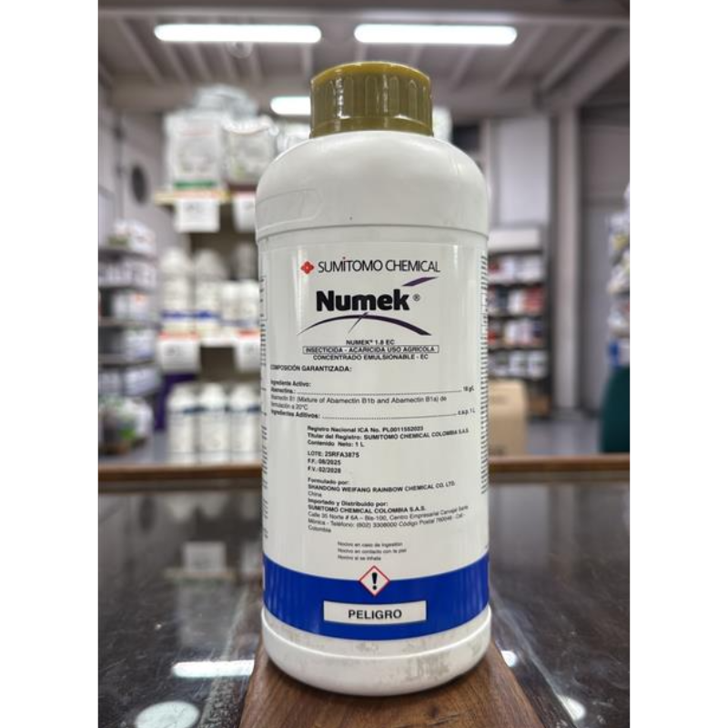 Numek 1.8 EC 12 x 1 L Acaricida Agrícola