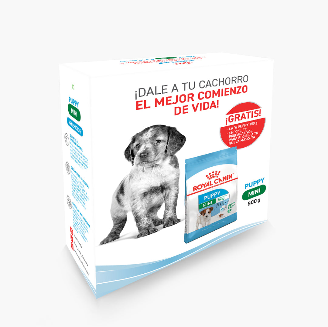 Kit - Mini Puppy 800 g + Lata Puppy 150 g