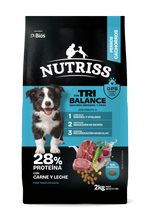 NUTRISS CACH TRIBALANCE CARNE/LECHE 2KG