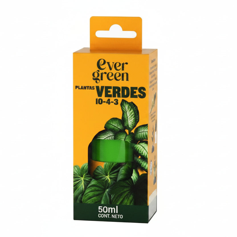 Evergreen Plantas Verdes X 50 Ml