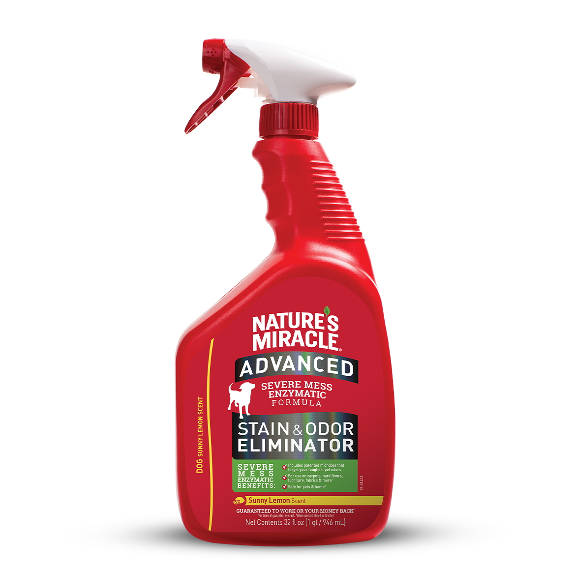 Natures Miracle Advanced Dog Lemon para Perros x 32 Oz