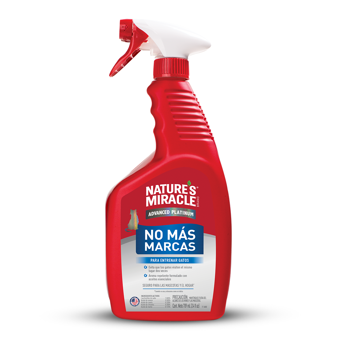 Spray no más marcas gato Nature Miracle 17.5oz