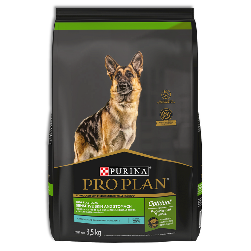 Proplan Skin & stomach pavo y probiot