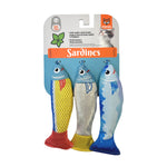 Sardina Con Catnip 3 Piezas