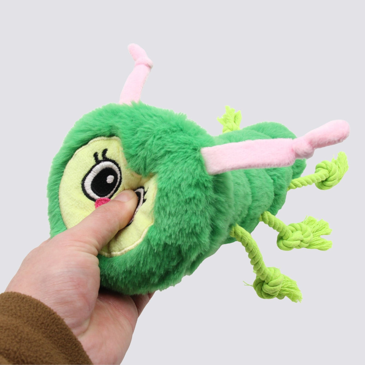 Peluche Primavera Oruga para Perros