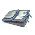 Mochila Transportadora Gris/Azul