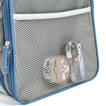 Mochila Transportadora Gris/Azul