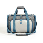 Bolso Expandible Y Plegable Gris/Azul