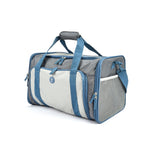 Bolso Expandible Y Plegable Gris/Azul