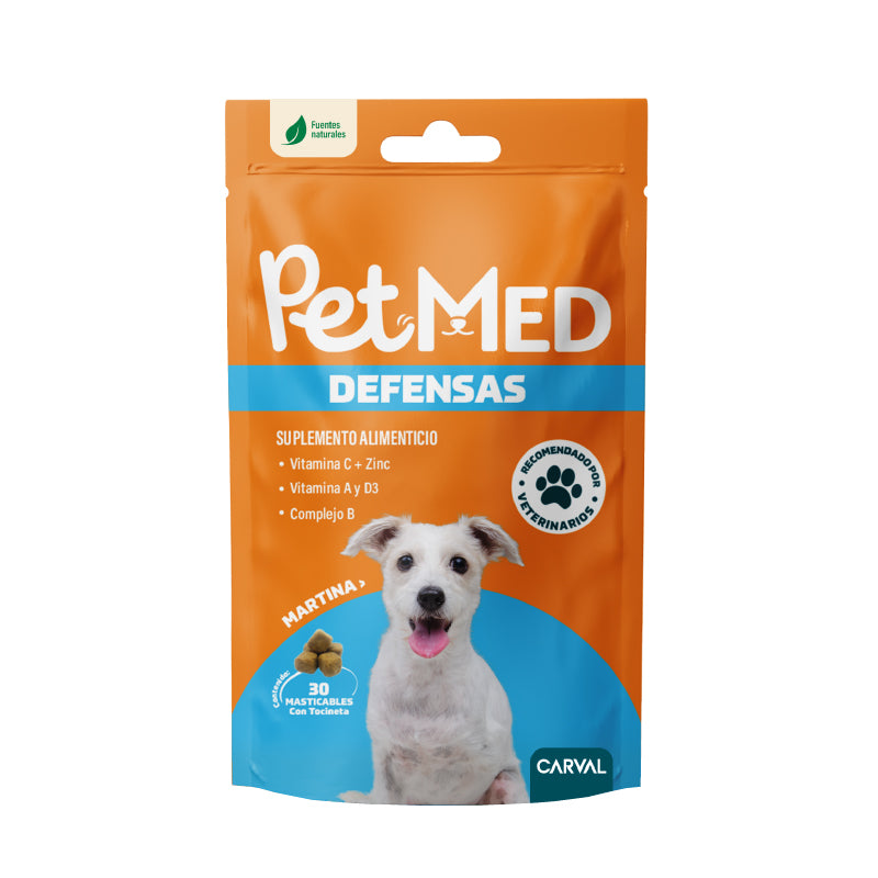 Defensas de Pet Med para Perros x 30 tab
