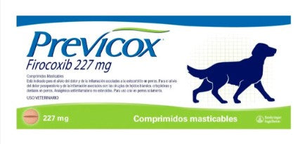 Previcox Dog L 227 Mg Caja x 10 Tabletas– Tierragro