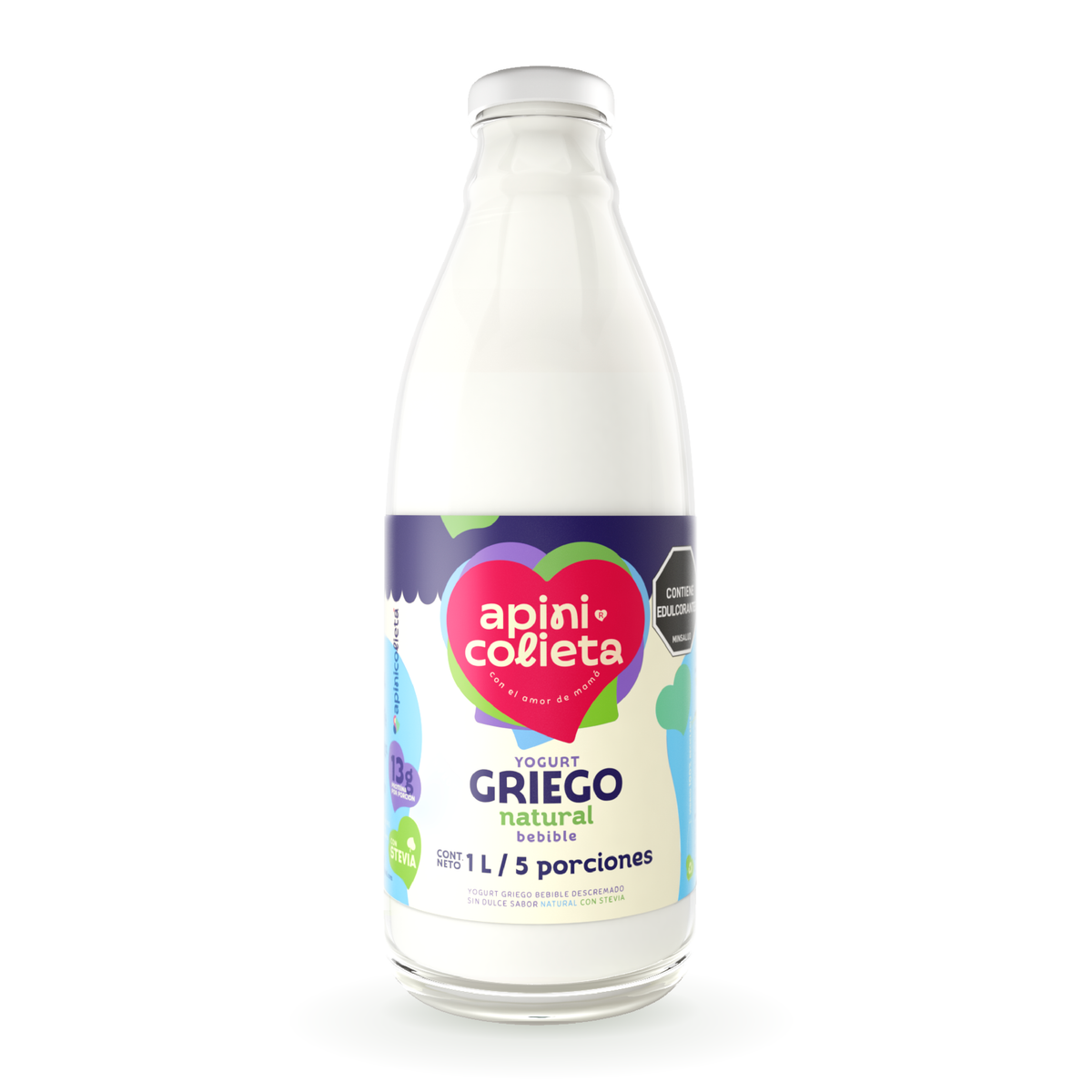 Yogurt Griego Entero Natural x 1100 g