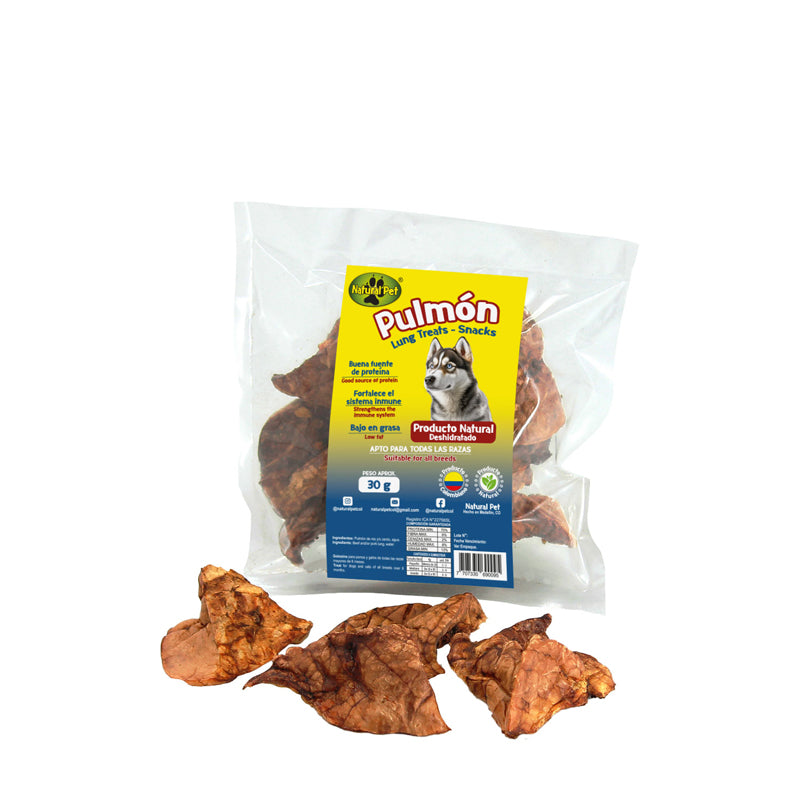 Pulmón para perro 30g