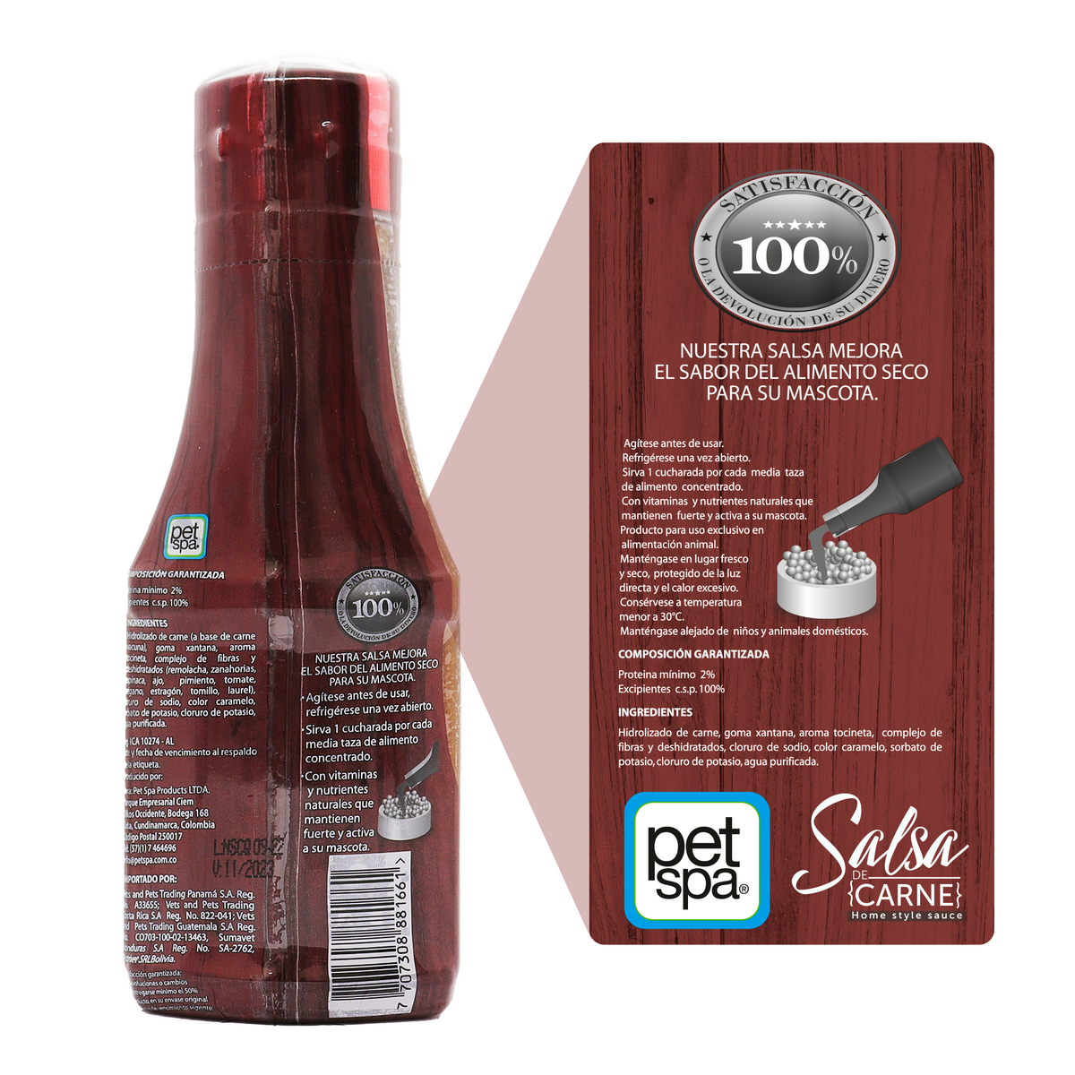 Salsa Sabor Carne para Perros x 220 ml