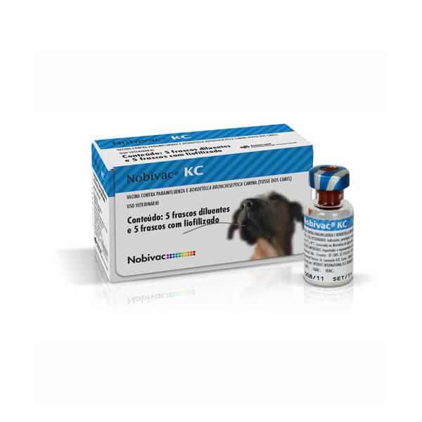 Vacuna KC Fco x 1 Dosis para Perros Previene Tos de las Perreras