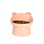 Comedero Alto En Forma De Osito