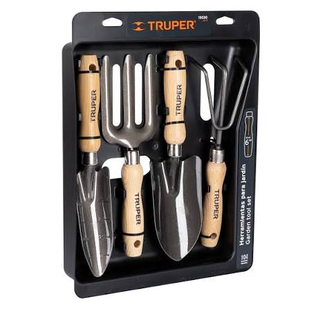 Juego Jardineria Trupper Jj-4 X 4 Pzas