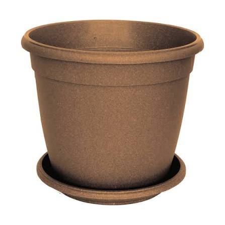 Maceta Genova 26 Terra + Plato 23Cms #3