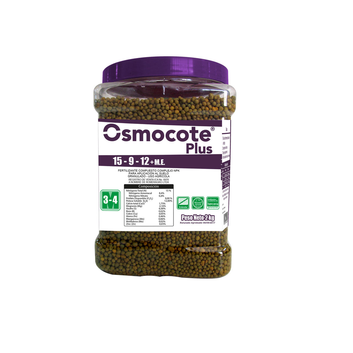 Fertilizante Osmocote x 2 kg