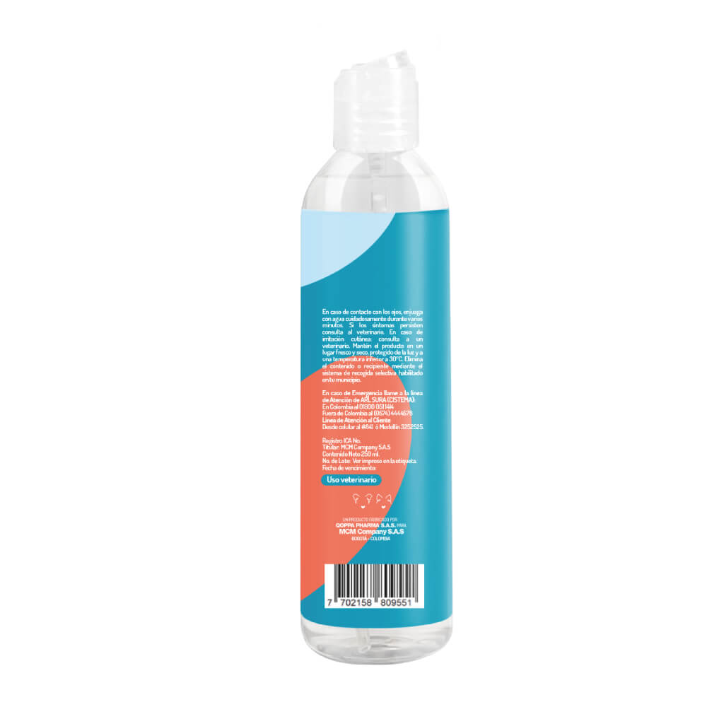 Shampoo con acondicionador mascotas