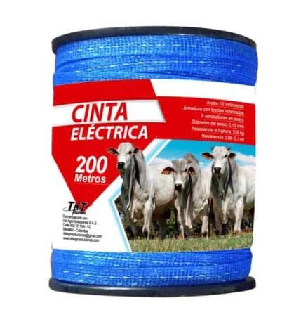 Cinta Electro Azul Rubanbleu12Mm