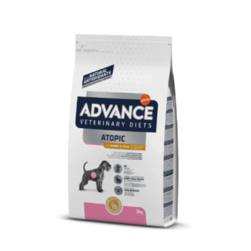 Advance Veterinary Diets Atopic Conejo y Guisantes 3 kg