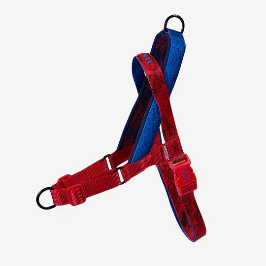 Arnes Anti Tirones Ajustable Para Perro Grande Spider Man