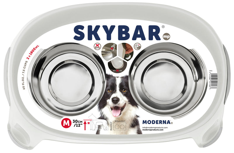 Comedero alto doble skybar Mediano