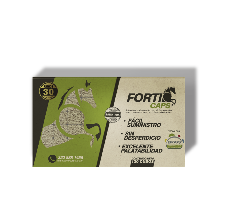 Equinos Forticaps cubos x 120|Nexentia Corona