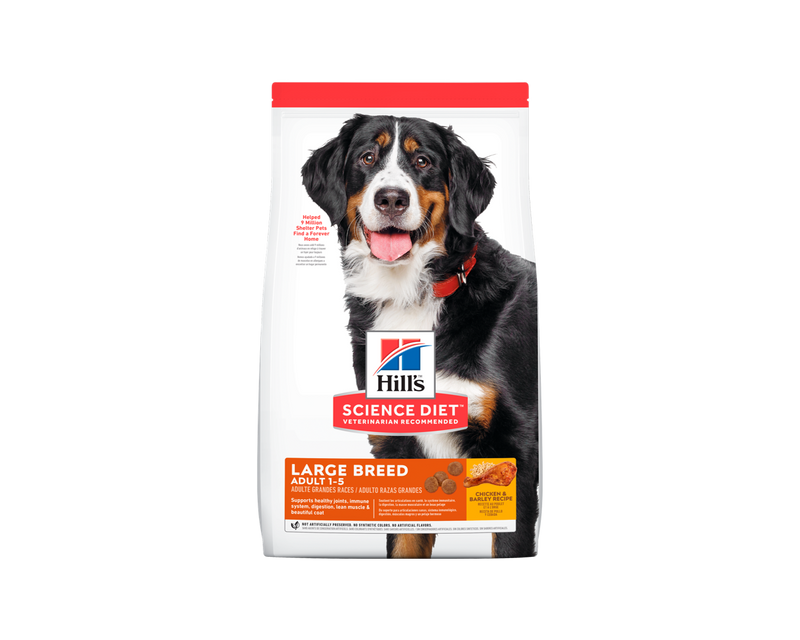 Hills perro adulto raza grande x 15 lb|Hills