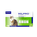 Milpro gatos 2kg caja 4 tab|VIRBAC
