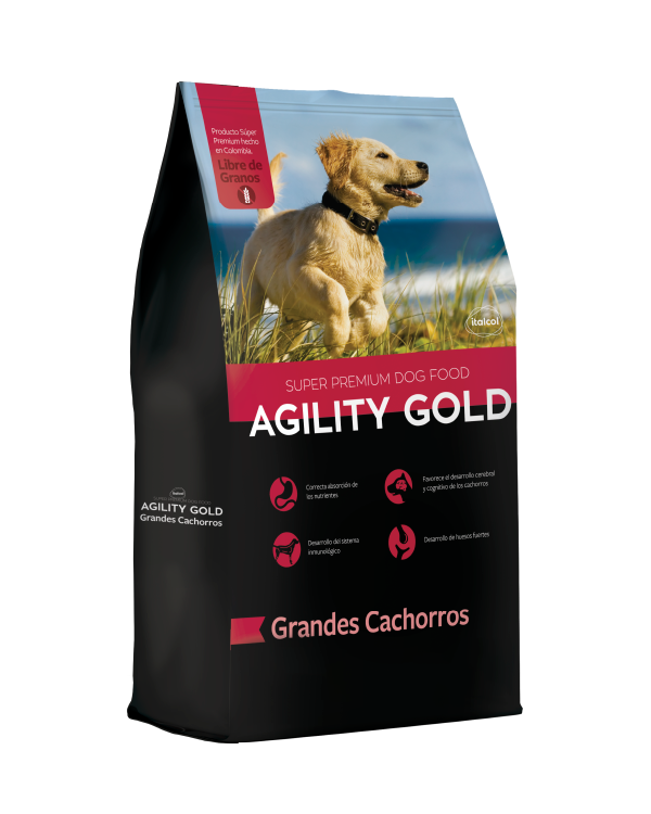 Agility Gold perros grandes cachorros - Nutrición Mascotas y Animales - Tierragro Colombia (5558125396118)