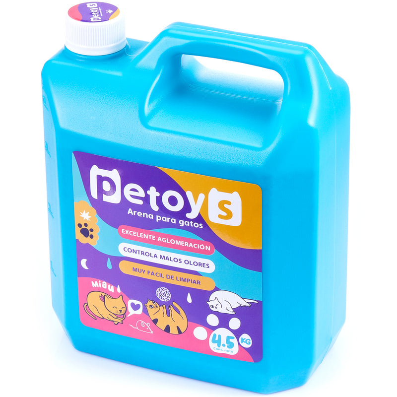 Arena para gatos Petoys x 4,5 kg|PETOYS