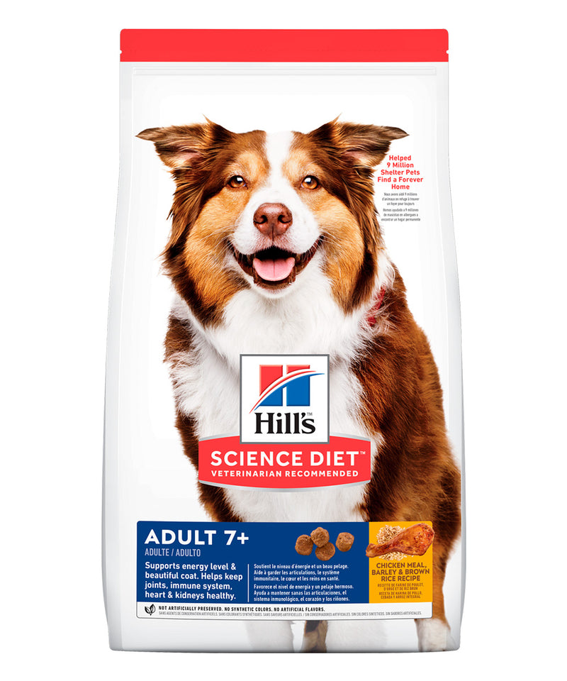 Alimento Para Perro Hills Adult 7+ Ob - 15 Lb