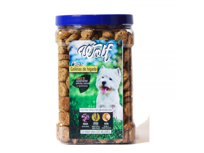 Chips de hígado Wolf - Nutrición Mascotas y Animales - Tierragro Colombia (5571647832214)