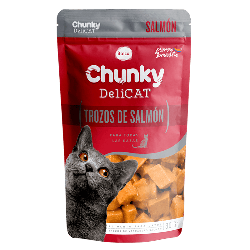 Chunky Delicat pouch trozos de salmón|Italcol