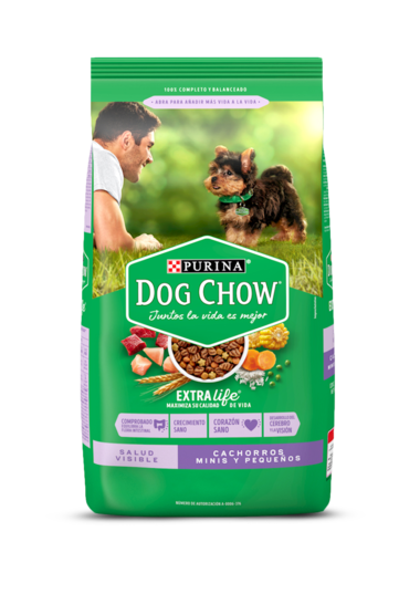 Dog Chow Salud visible cachorro mini y pequeño - Nutrición Mascotas y Animales - Tierragro Colombia (5558192144534)