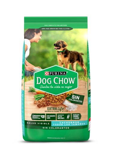 Dog Chow sin colorantes cachorro todos los tamaños - Nutrición Mascotas y Animales - Tierragro Colombia (5604059185302)
