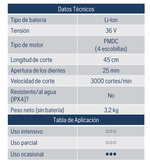 Cortasetos a Batería 115IHD45 - Maquinaria - Cortasetos - Tierragro Colombia (5984403226774)