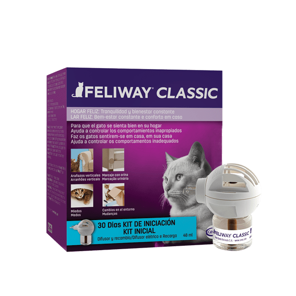 Feliway Classic Difusor De Feromonas+ Recarga 48ML