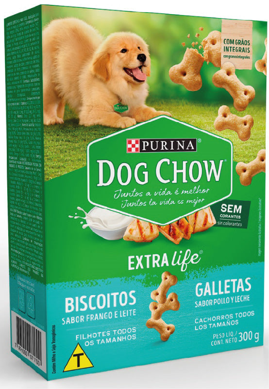 Dog Chow Galletas Cachorros todos los tamaños x 300 gr|Purina