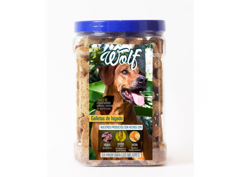Maxigalleta de hígado Wolf - Nutrición Mascotas y Animales - Tierragro Colombia (5829593006230)