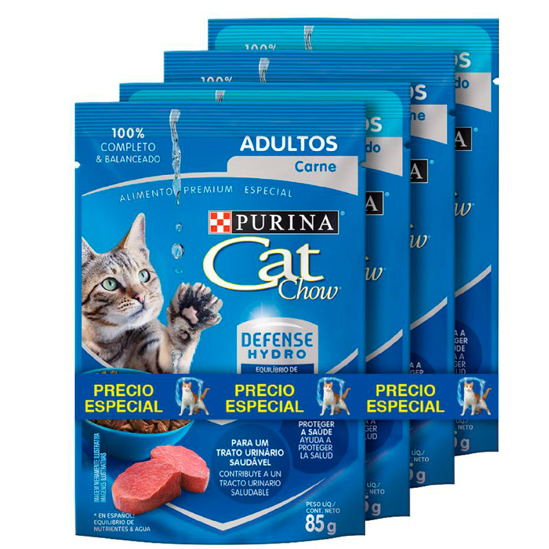 Cat Chow pouch adulto pague 3 lleve 4|Purina