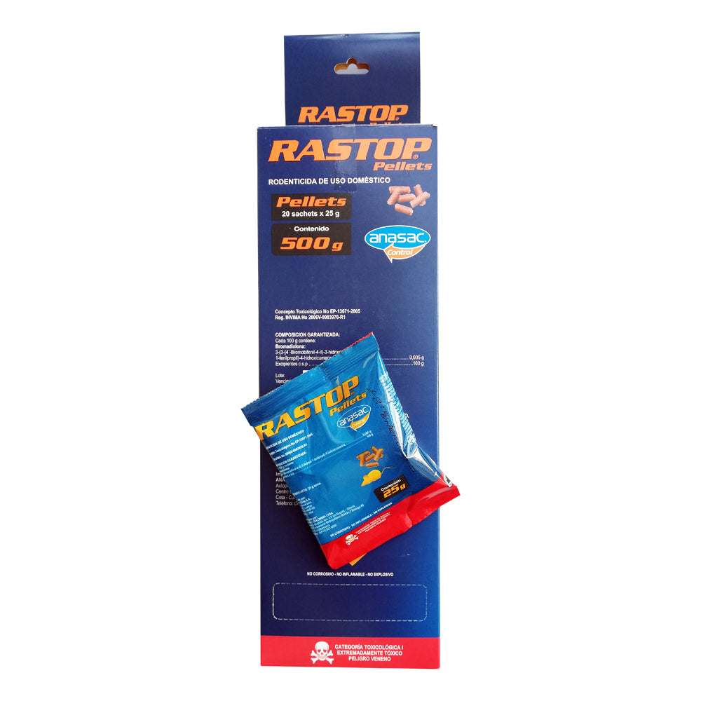 Rastop Pellets x 25 gr|Anasac