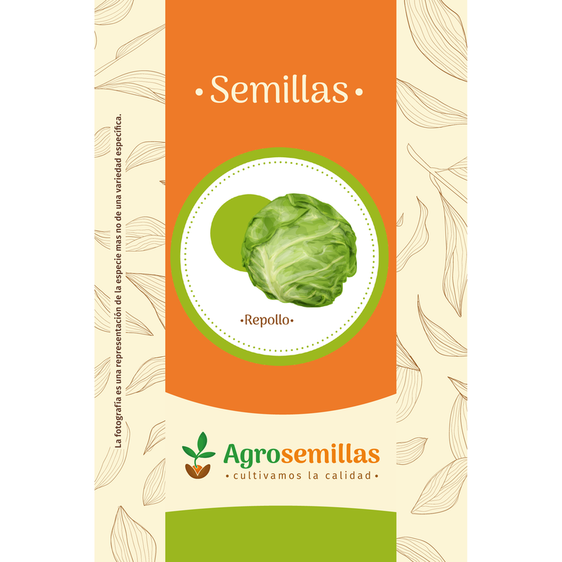 Semilla de Repollo x 20 gr|Agrosemillas