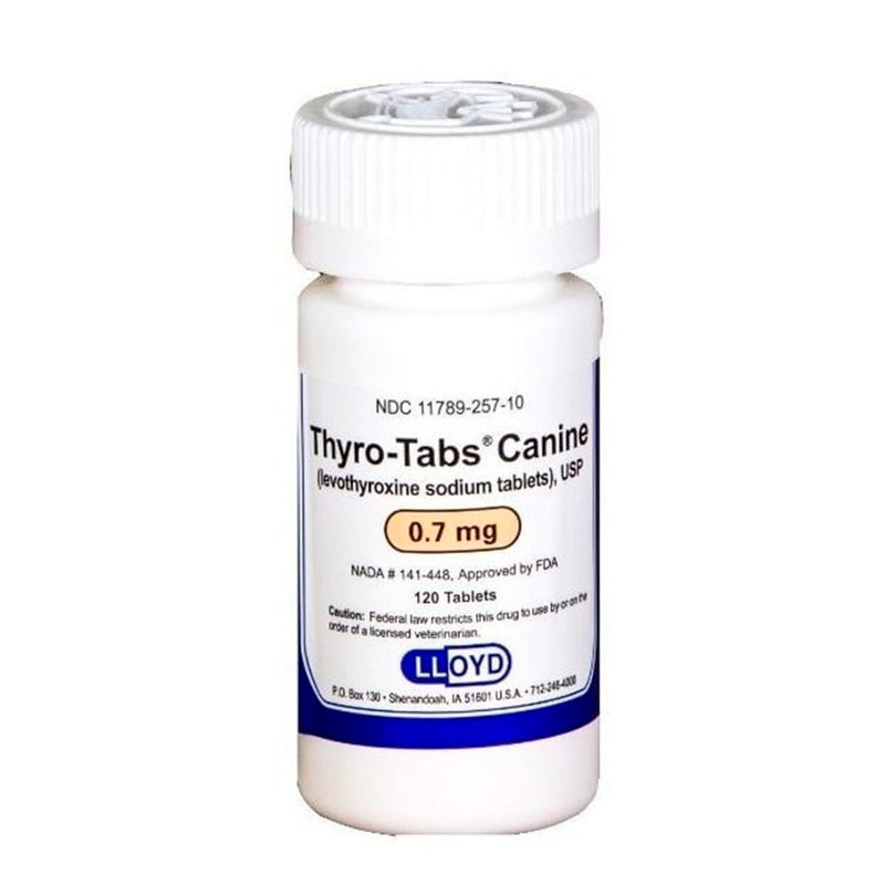 Thyro Tabs perro x 0.7 mg (120 tabletas)